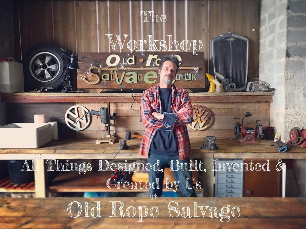 Tim Edmonds in The Old Rope Salvage Workshop