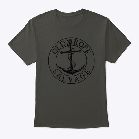 old rope salvage logo tee shirt