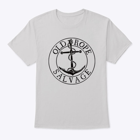 old rope salvage logo tee shirt
