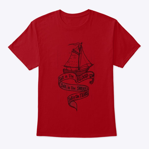 old rope salvage salt in the blood tee shirt