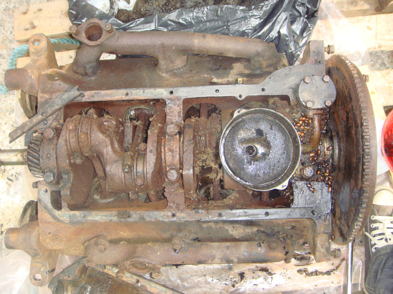 Rebuilding a 1949 flathead V8 engine