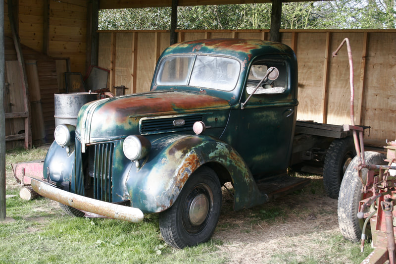 1941 Ford Pick-up Truck after 35 years of neglect