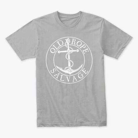 old rope salvage logo tee shirt