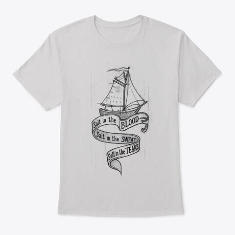 old rope salvage salt in the blood tee shirt