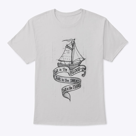 old rope salvage salt in the blood tee shirt