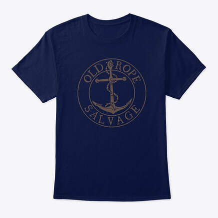 Old Rope Salvage Logo Tee shirt
