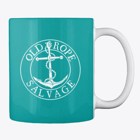 storm in a teacup old rope salvage mug
