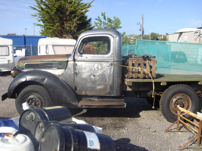 Restoring a 1941 Ford pick-up truck