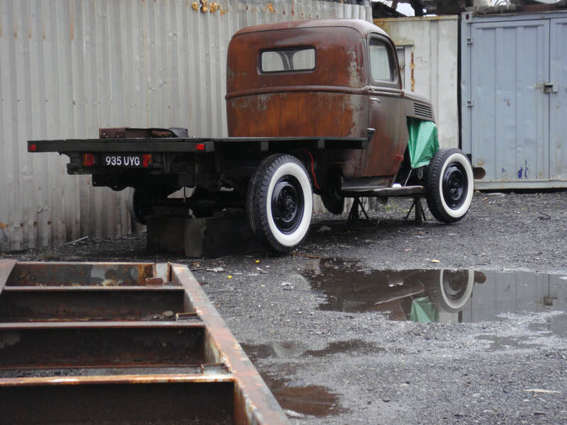 1941 Ford truck restoration wheels