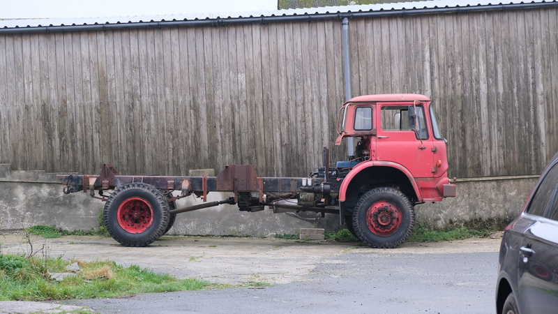1970s Bedford Truck side view